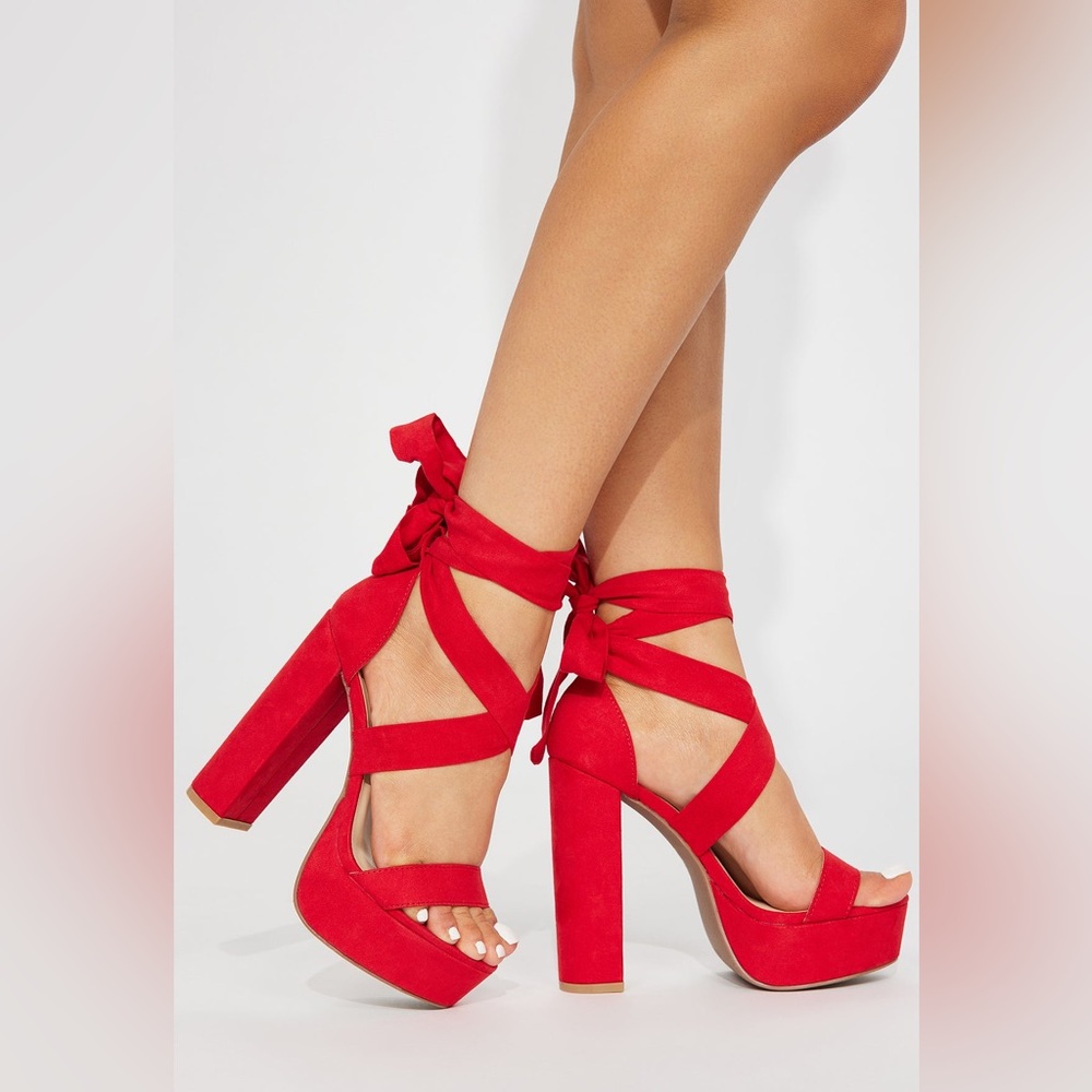 Fashion Nova Plot Twist Platform Heels